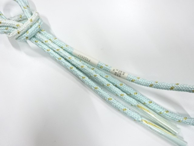 未使用品　正絹　手組帯締め